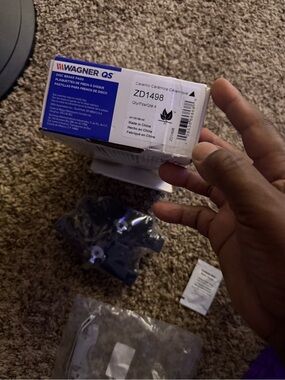 Wagner QS ZD1498 Ceramic Disc Brake Pads - Black